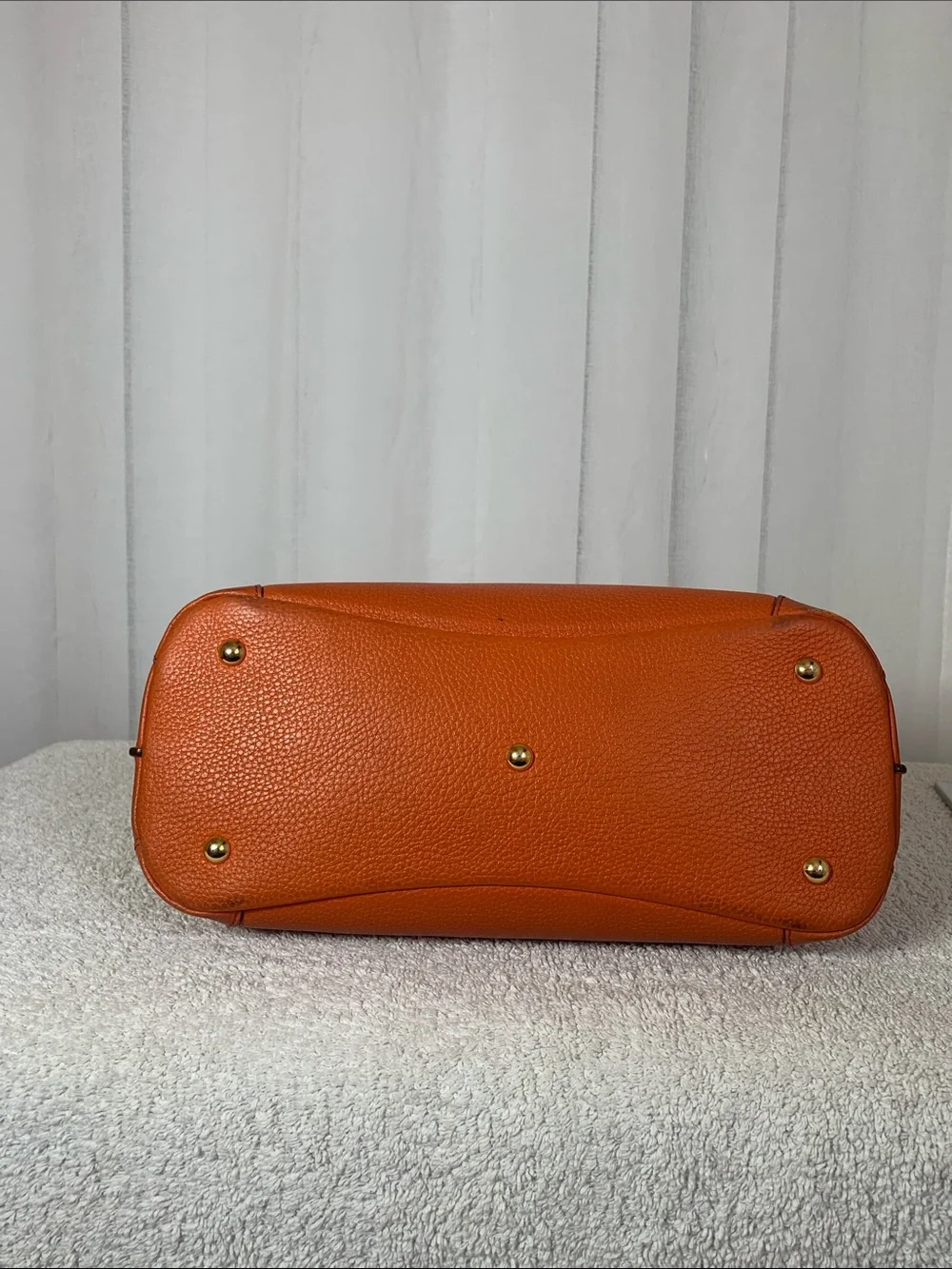 GUC MCM Milla Orange Satchel